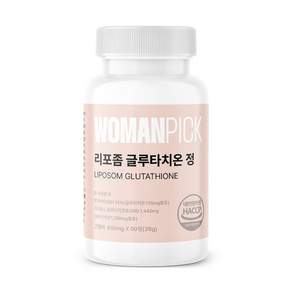우먼픽 리포좀 글루타치온, 1개, 60정