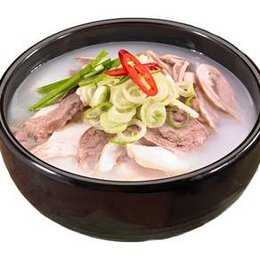 [신선한 냉장 돈육] 외할머니 부산 돼지국밥 600g x 4팩, 4개