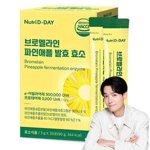 뉴트리디데이 브로멜라인 파인애플 발효 효소, 90g, 1개