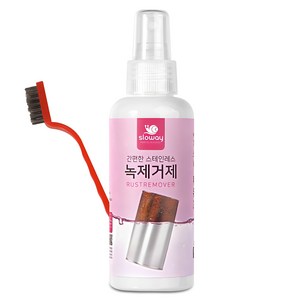 슬로웨이 간편한 스테인레스 녹제거제 + 브러쉬, 150ml, 1개