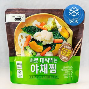 바로 데워먹는 야채찜 (냉동), 200g, 1팩