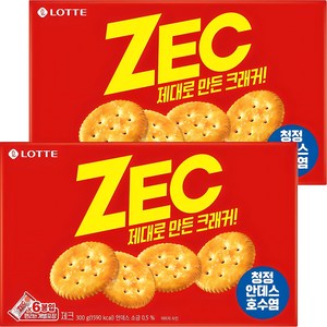 롯데제과 제크오리지날, 300g, 2개