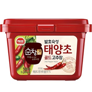 순창궁 태양초 골드 고추장, 500g, 1개