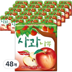 서울우유 사과나무, 150ml, 48개