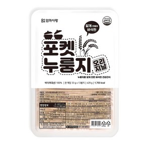 엄마사랑 포켓누룽지 오리지날, 429g, 1개