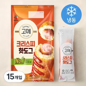 고메 크리스피 핫도그 (냉동), 80g, 5개입, 3개