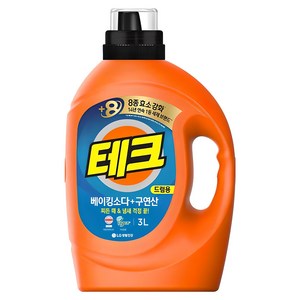 테크 베이킹소다+구연산 액체세제 본품, 3L, 1개