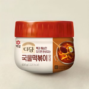 다담 국물떡볶이 양념, 530g, 1개