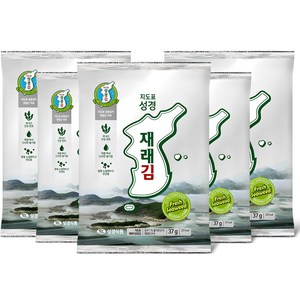 지도표성경 재래 전장김, 37g, 5개