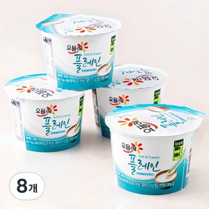 요플레 오리지날 요거트 플레인, 180g, 8개