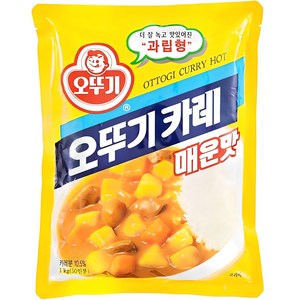 오뚜기 3분요리 매운맛카레, 1kg, 1개