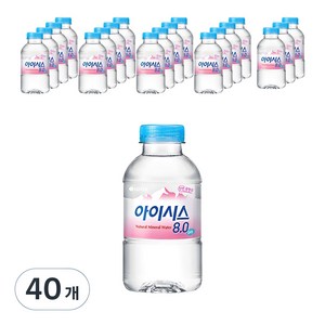 아이시스 8.0 생수, 200ml, 40개