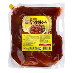 오뚜기 오쉐프 닭강정소스, 2kg, 1개