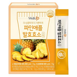 웰업 파인애플 발효효소 30개입, 90g, 1개