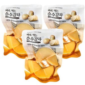 한울 바로먹는 순수감자 큐브형, 130g, 3개