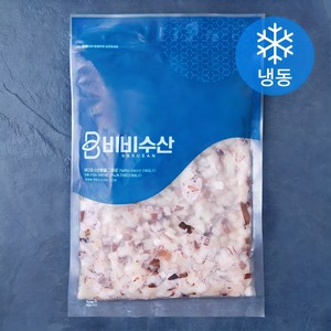 오징어 다이스 (냉동), 500g, 1개