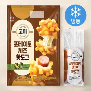 고메 포테이토치즈 핫도그 (냉동), 400g, 1개