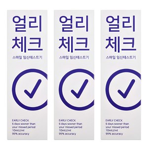 스마일랩 얼리체크 임신테스트기, 1개입, 3개