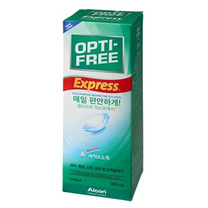 옵티프리 익스프레스 렌즈세정액, 355ml, 1개