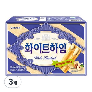 쵸코하임 크라운 화이트 하임, 47g, 3개