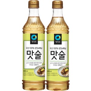 청정원 맛술, 830ml, 2개