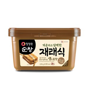 청정원순창 재래식 생된장, 1개, 2.8kg