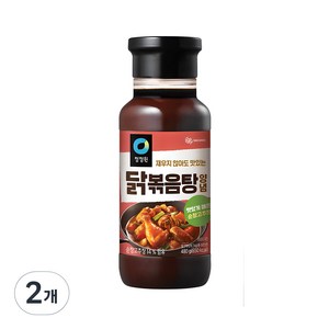 청정원 닭볶음탕 양념, 480g, 2개