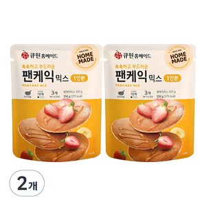 큐원 홈메이드 팬케익 믹스, 100g, 2개