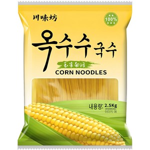 천미방 옥수수 국수, 2.5kg, 1개