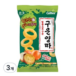 해태제과 구운양파, 60g, 3개