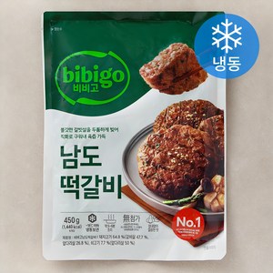 비비고 남도떡갈비 (냉동), 450g, 1개