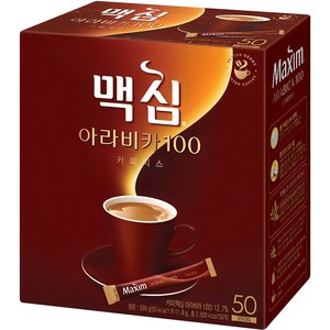 맥심 아라비카 100 커피믹스, 11.8g, 50개입, 1개