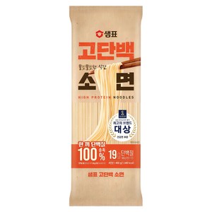 샘표 고단백 소면, 400g, 1개