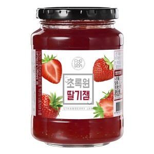 초록원 딸기잼, 560g, 1개