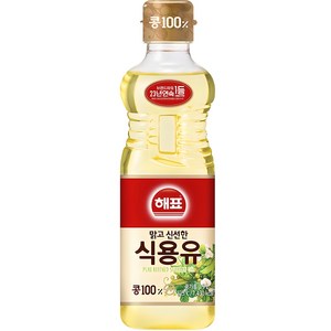 해표 콩기름 식용유, 900ml, 1개