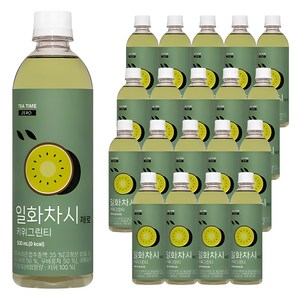 일화차시 제로 키위그린티, 500ml, 20개