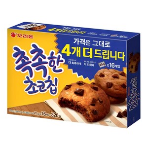 오리온 촉촉한 초코칩, 320g, 1개