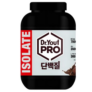 닥터유 프로 단백질 파우더 아이솔레이트 초코, 1.008kg, 1개