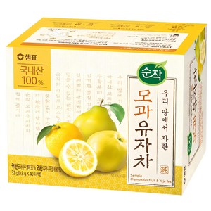 순작 모과 유자차 티백, 800mg, 40개입, 1개