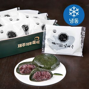 김재규우리떡연구소 제주해풍 팥쑥떡 (냉동), 630g, 1개