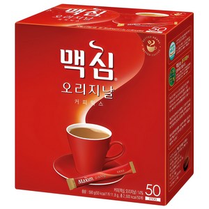 맥심 오리지날 커피믹스, 590g, 50개