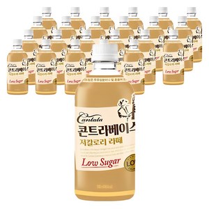 칸타타콘트라베이스 저칼로리 라떼, 500ml, 24개