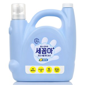 온더바디 세꼼마 항균 버블 핸드워시 레몬향 리필, 3.5L, 1개