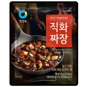 청정원 직화짜장, 80g, 1개