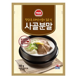 해표 사골분말, 1개, 500g