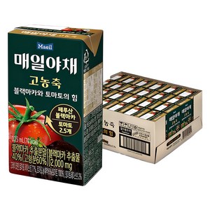 매일야채 고농축 블랙마카와 토마토의 힘, 24개, 125ml