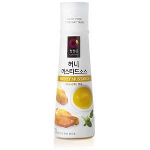 청정원 허니머스타드 소스, 320g, 1개