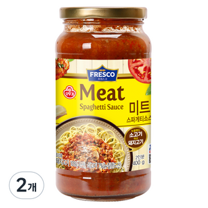 오뚜기프레스코 미트 스파게티 소스, 400g, 2개