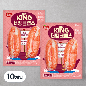 동원 더킹 크랩스 오리지널, 140g, 10개입