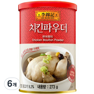 이금기 치킨파우더, 273g, 6개